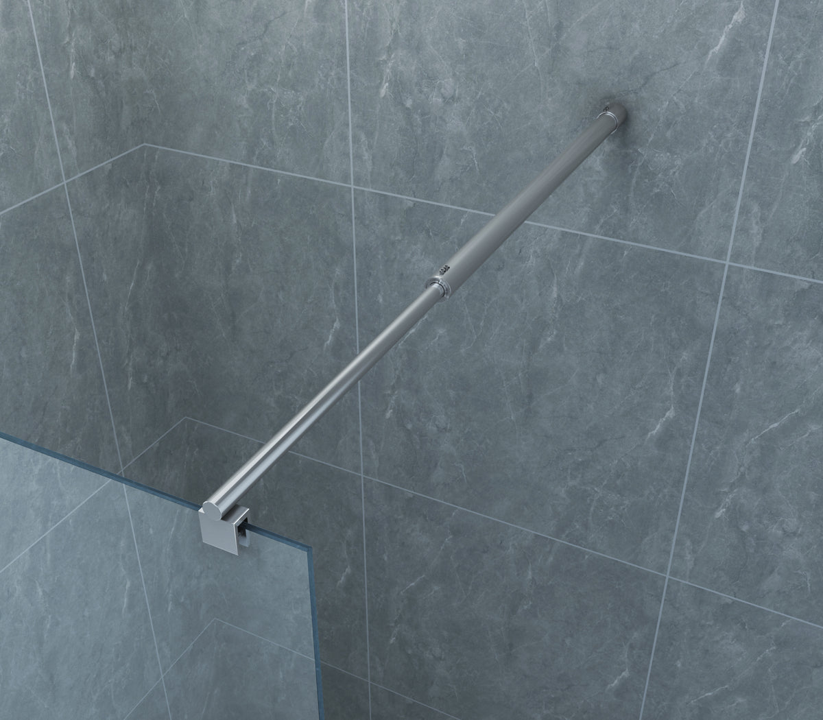Cerra eco inloopdouche 1000 x 1950 x 6 mm nano helder glas/chroom