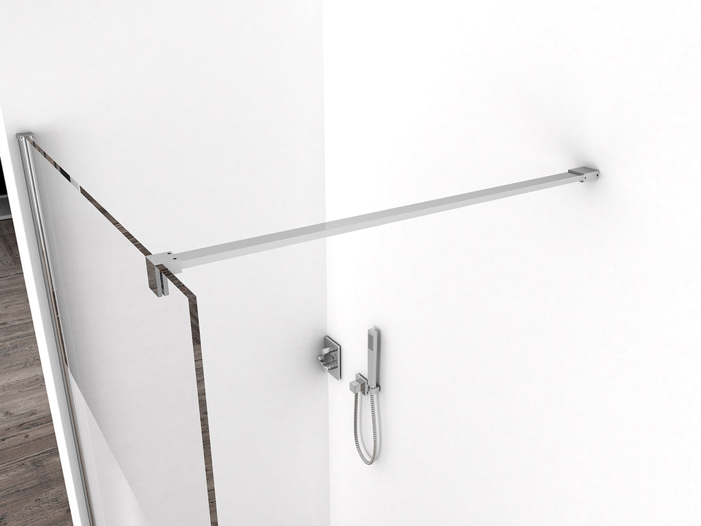 Comfort inloopdouche nano helder glas/chroom