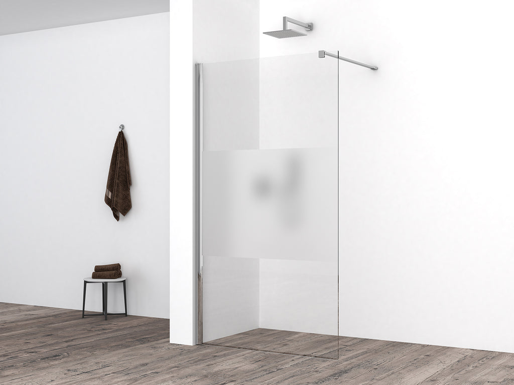 Comfort inloopdouche nano helder glas/chroom