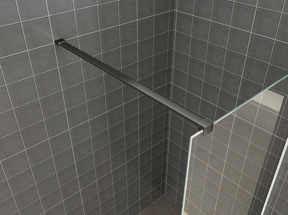 Graffic inloopdouche nano safety glass folie helder glas/chroom