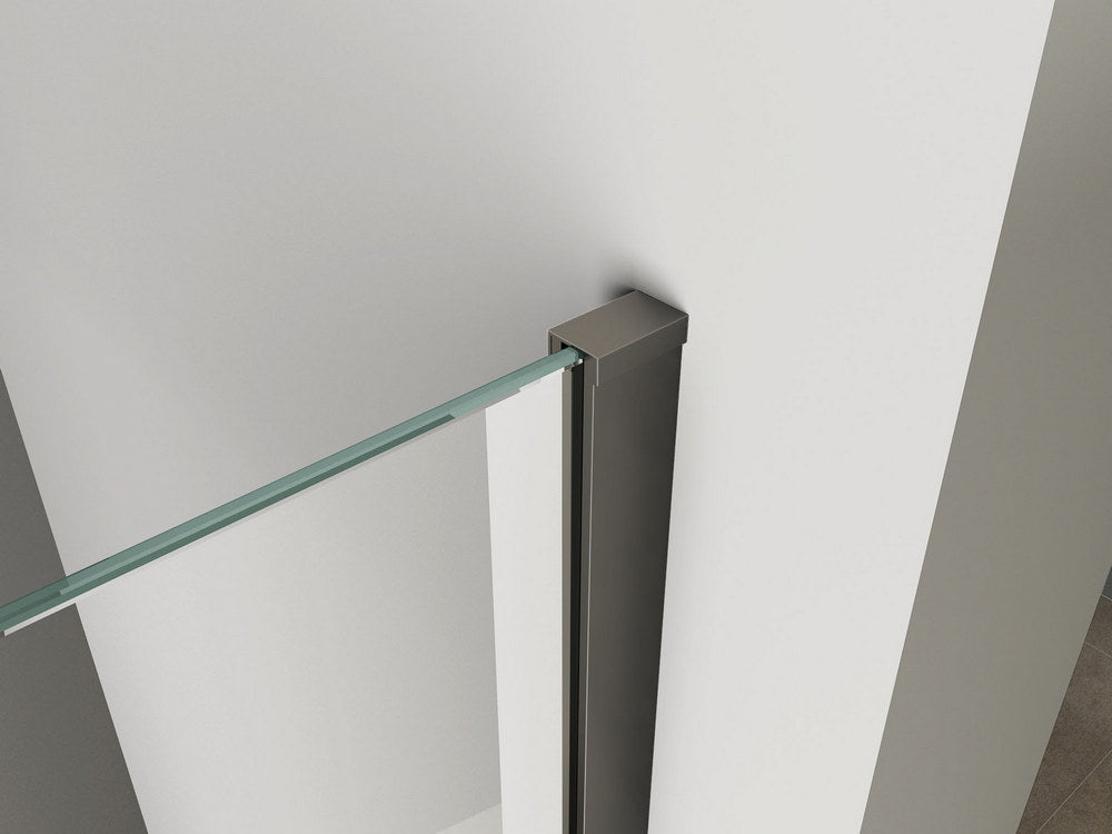 Graffic inloopdouche nano safety glass folie helder glas/chroom