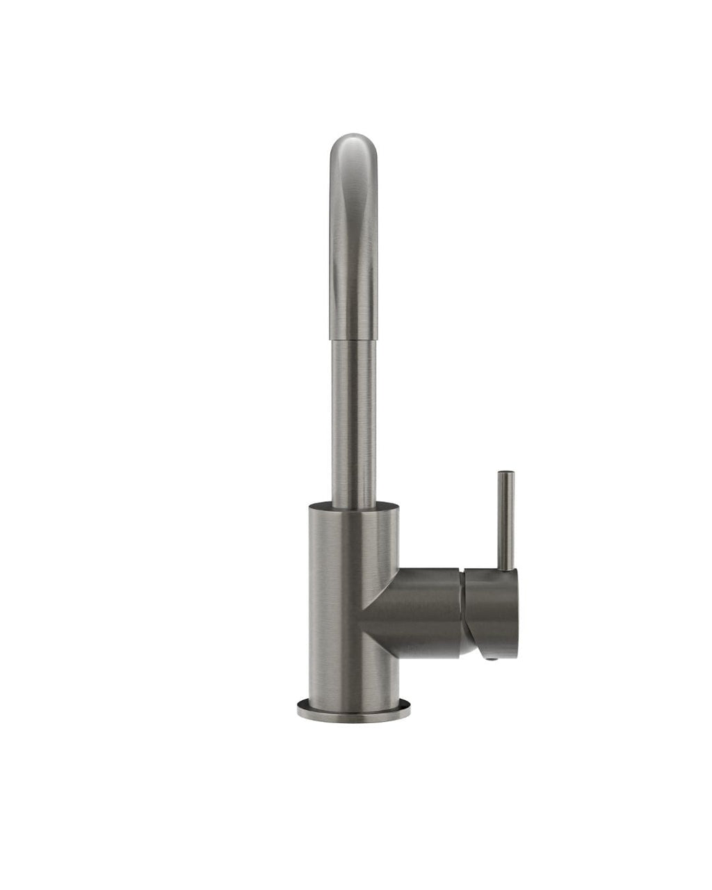 Meir gun metal wastafelmengkraan met draaibare uitloop