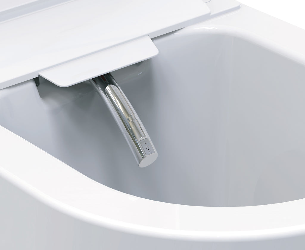 Vesta eco douche wc rimless glans wit
