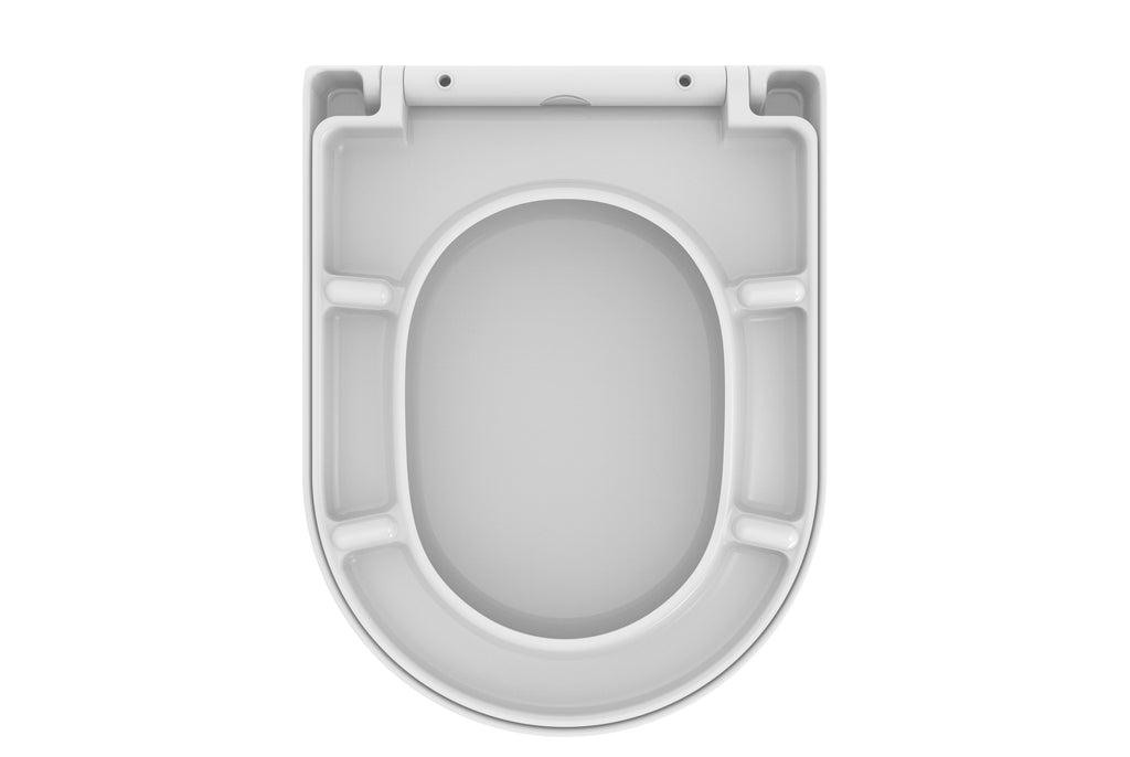 Vesta toiletzitting softclose en quick release mat wit
