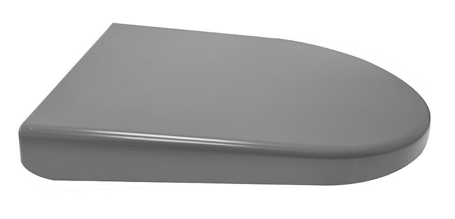 Vesta toiletzitting softclose en quick release mat grijs