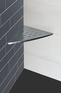 InWall hoekplanchet 29 x 29 cm RVS
