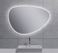 Uovo spiegel ovaal met LED, dimbaar en spiegelverwarming 80 cm