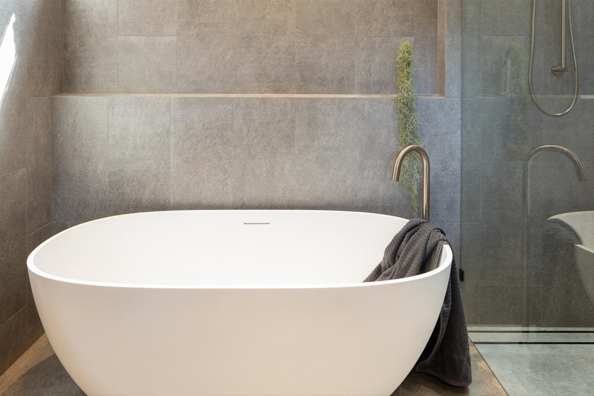 Meir rosé gouden vrijstaande badkraan