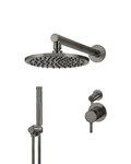 Meir gun metal PVD inbouw doucheset met handdouche en mengkraan met omstel