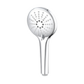 Meir chromen handdouche met 3-standen
