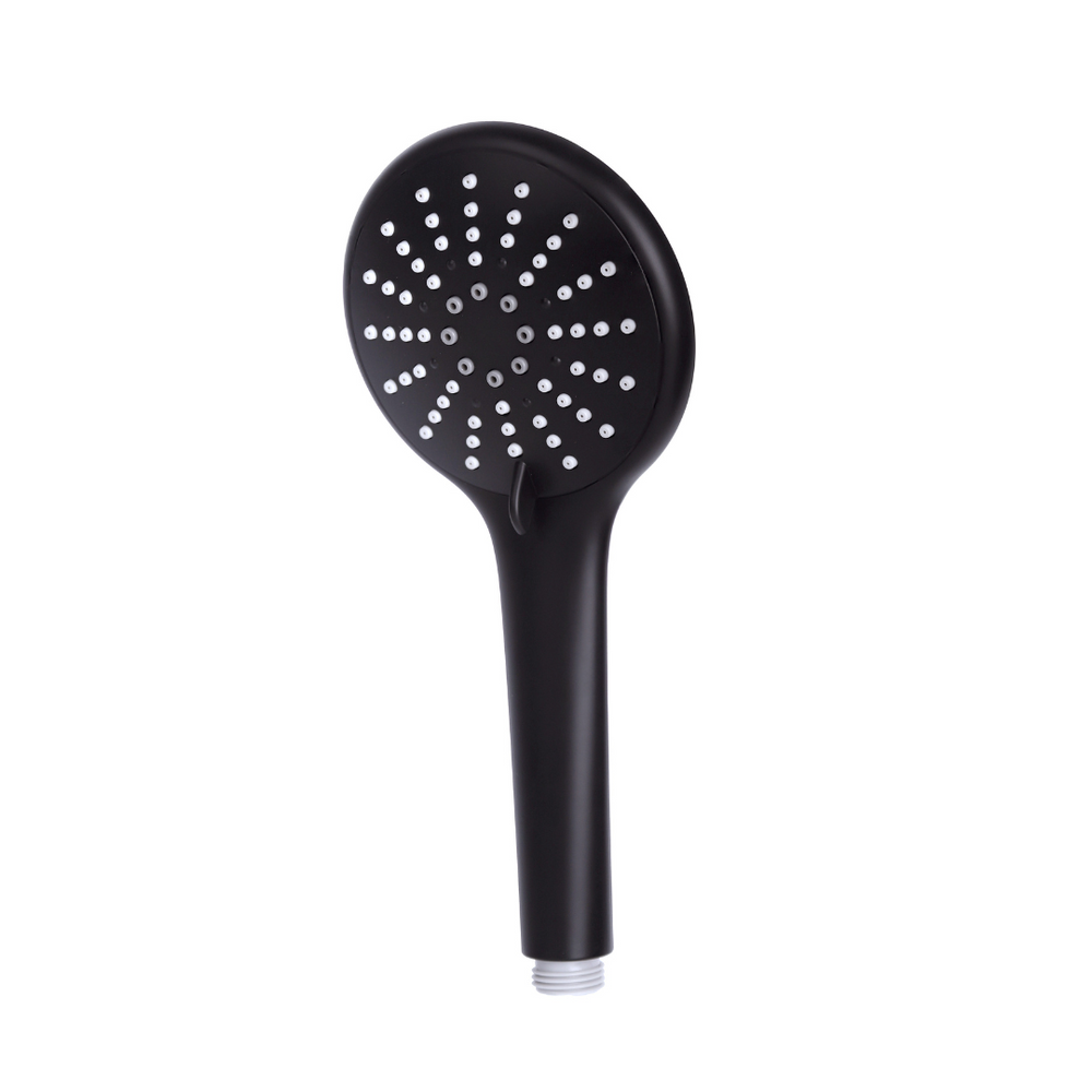 Meir mat zwarte handdouche met 3-standen