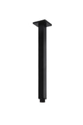Meir mat zwarte plafondarm vierkant 20 cm