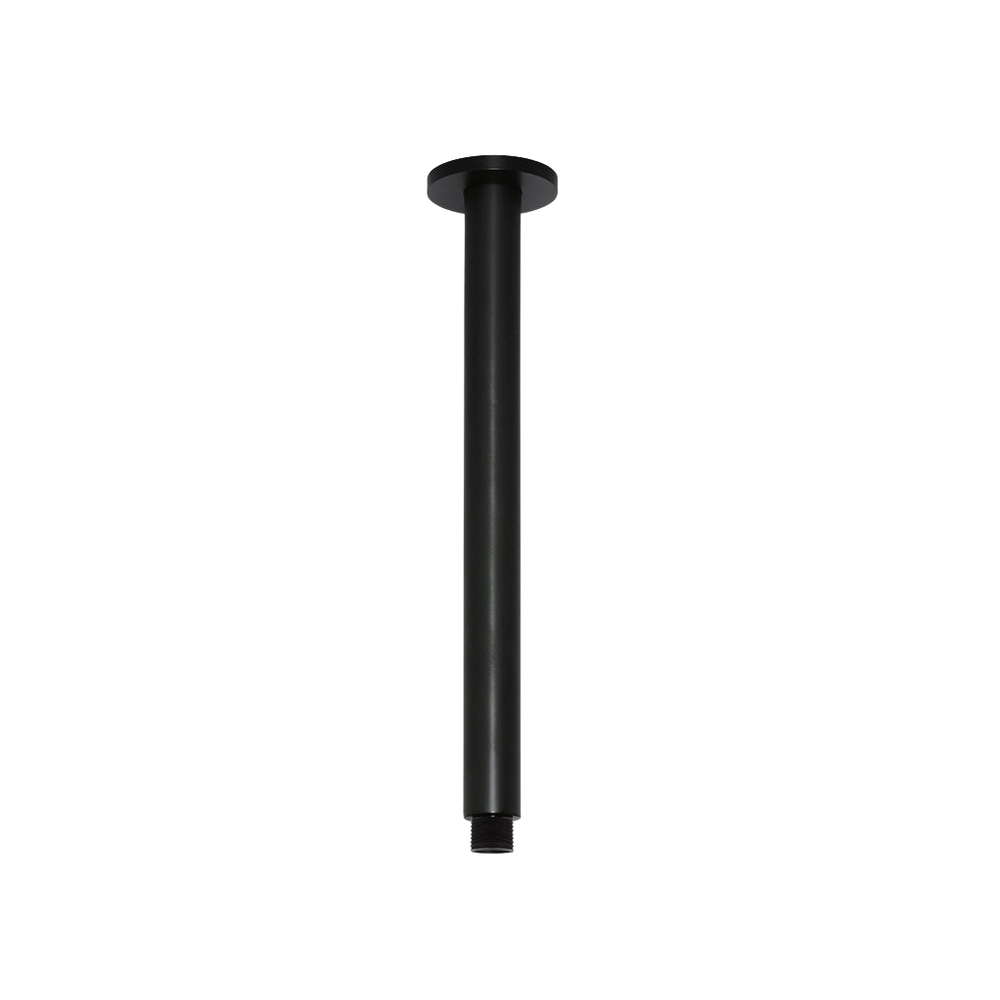 Meir mat zwarte plafondarm 30 cm