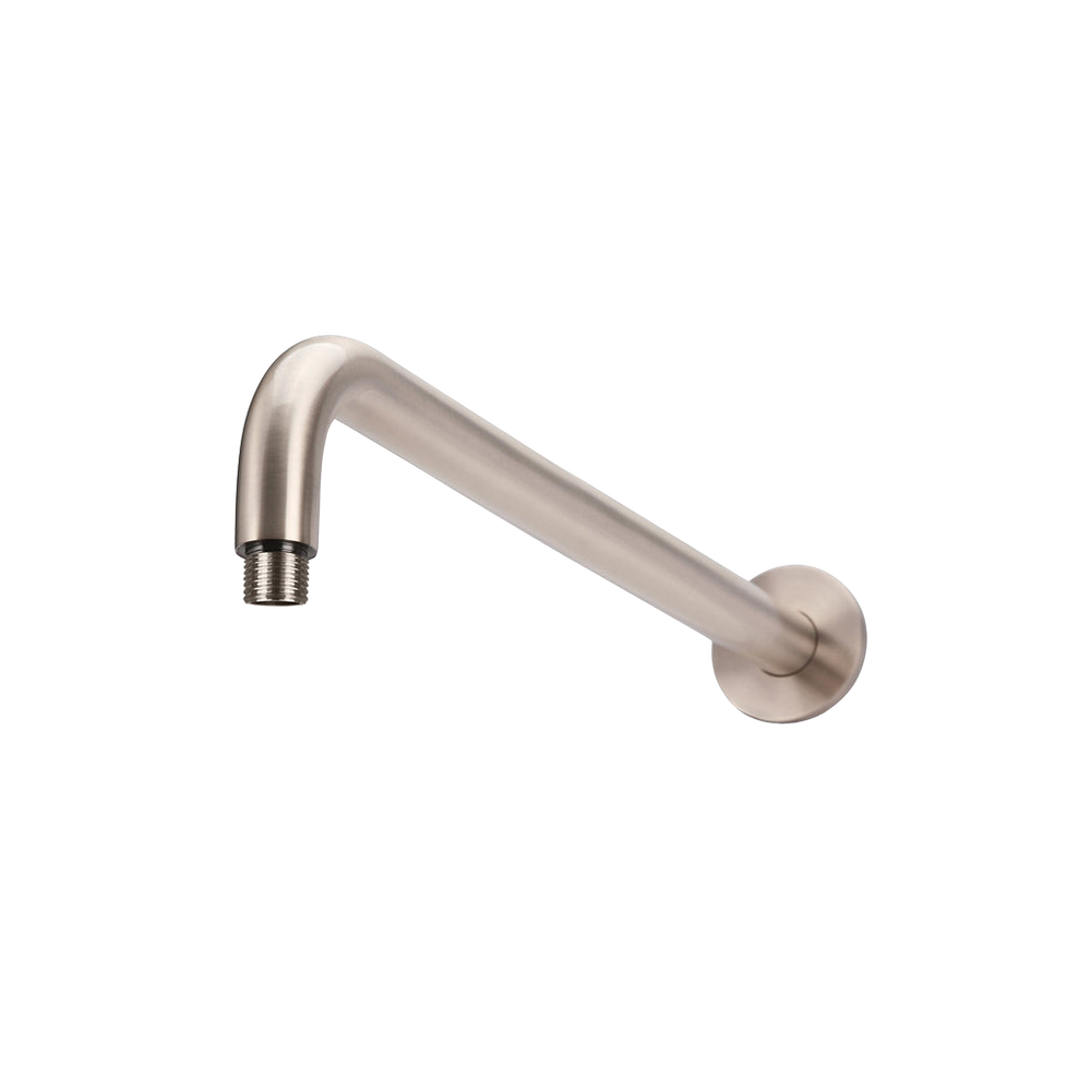 Meir Champagne gebogen wandarm 40 cm