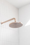 Meir MA09-400-CH Champagne gebogen wandarm 400 mm