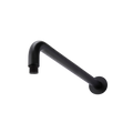 Meir mat zwarte gebogen wandarm 40 cm