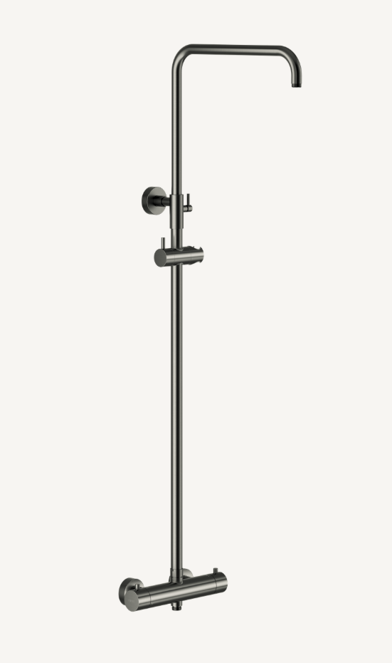 Meir gun metal PVD opbouw doucheset met thermostaatkraan — afbeelding 5
