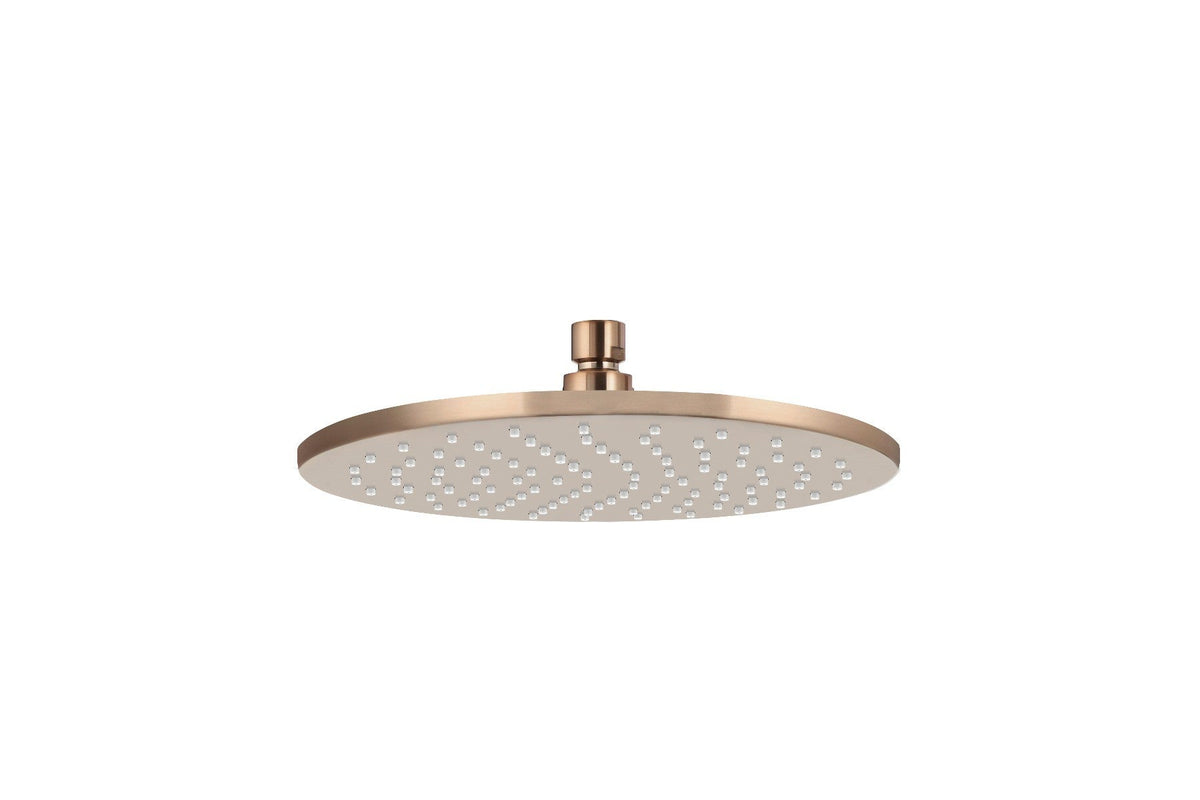 Meir rosé gouden regendouchekop 25 cm