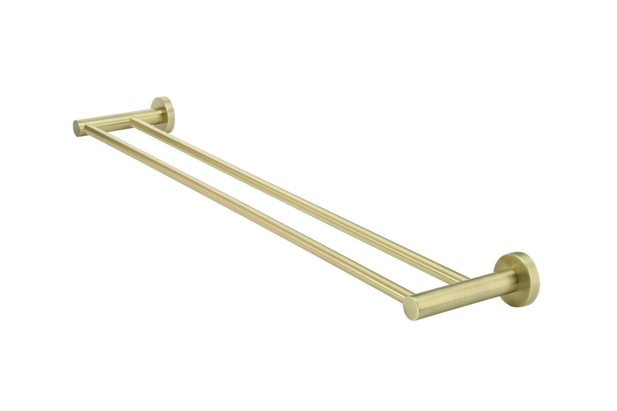 Meir gouden handdoekhouder dubbel 60 cm