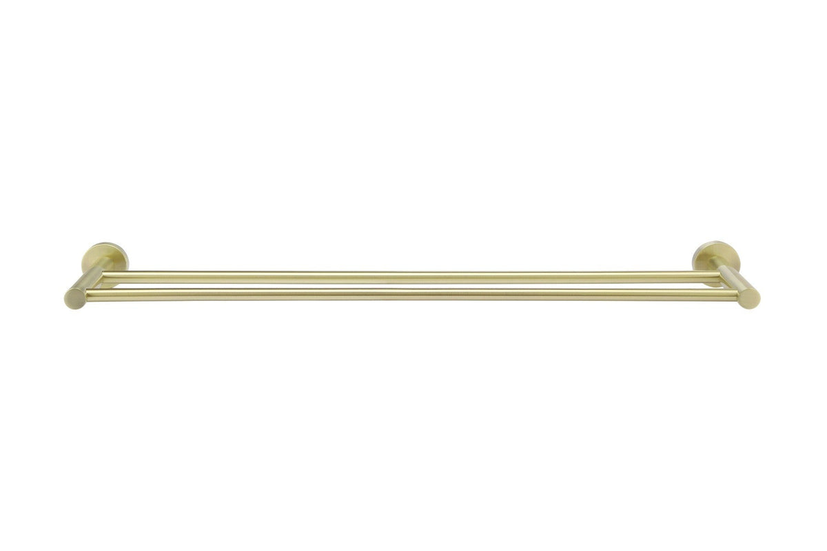 Meir gouden handdoekhouder dubbel 60 cm — afbeelding 4
