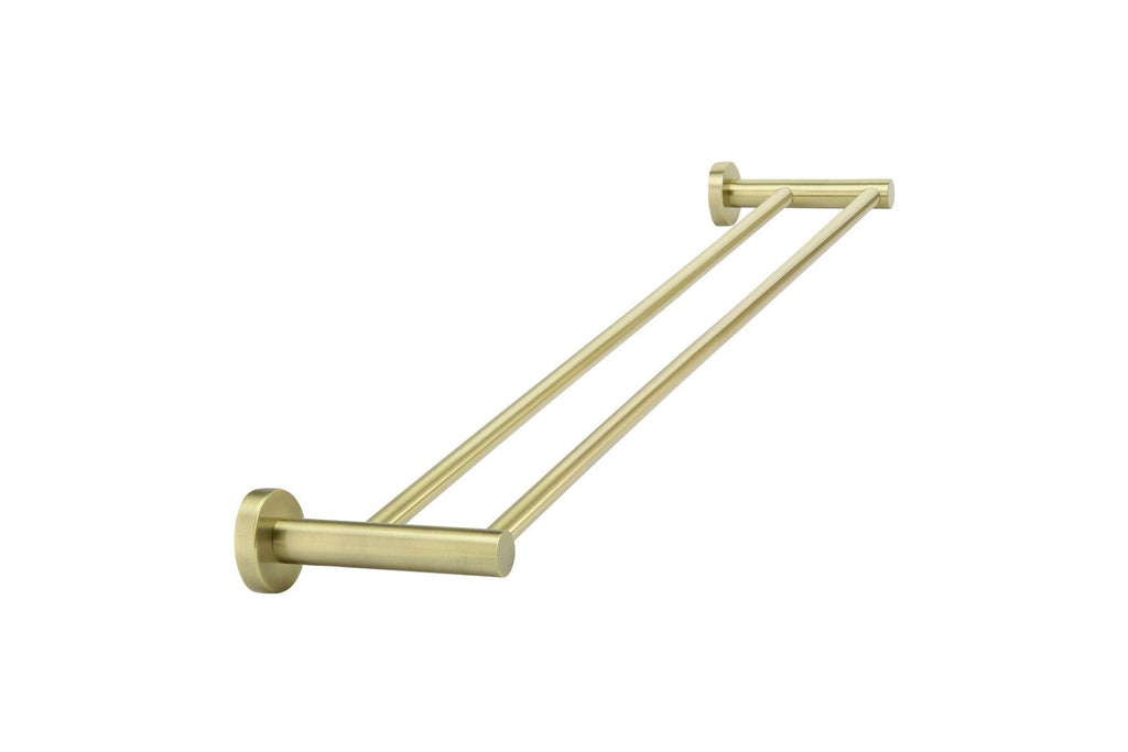 Meir gouden handdoekhouder dubbel 60 cm — afbeelding 5