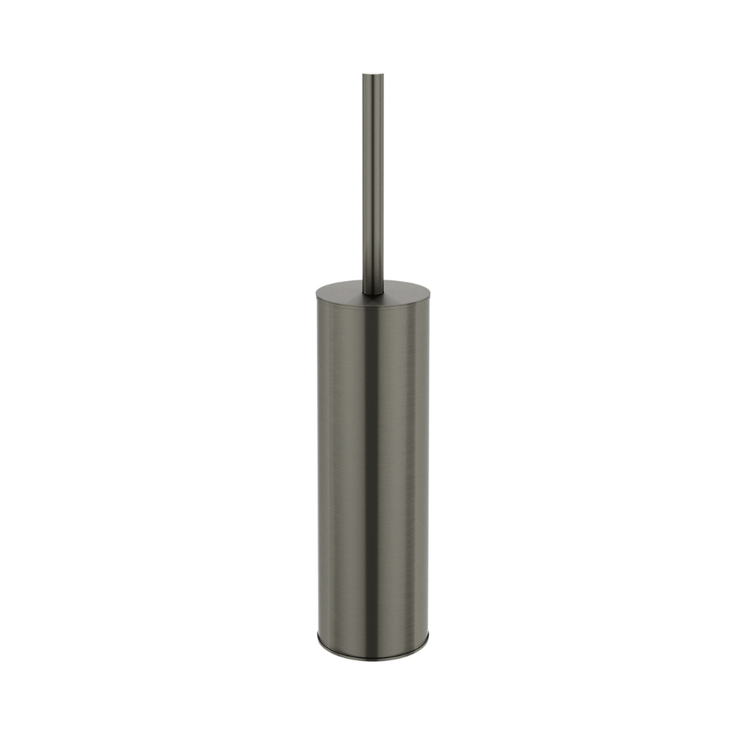Meir gun metal toiletborstel met houder — afbeelding 2
