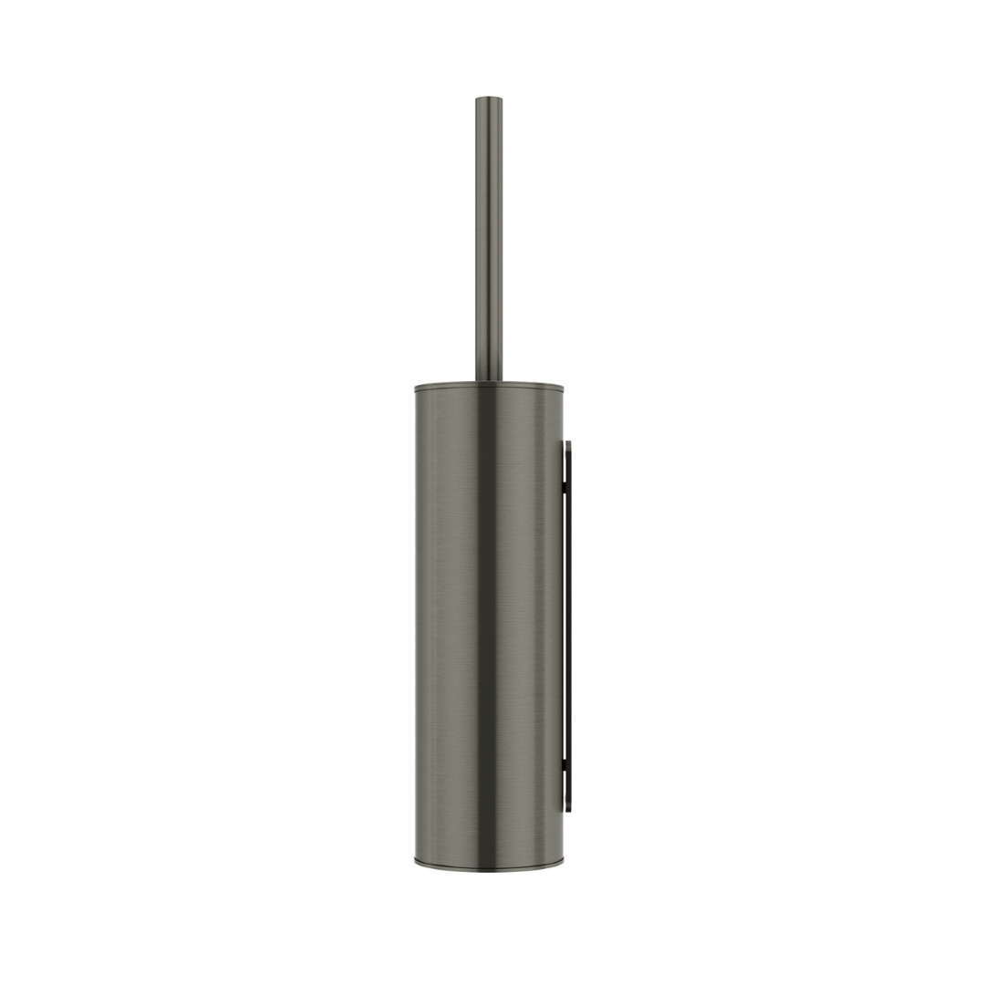 Meir gun metal toiletborstel met houder — afbeelding 3