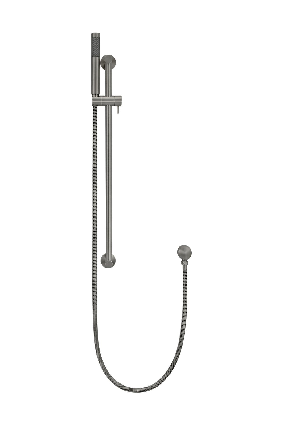 Meir gun metal PVD handdouche staaf met glijstang — afbeelding 2