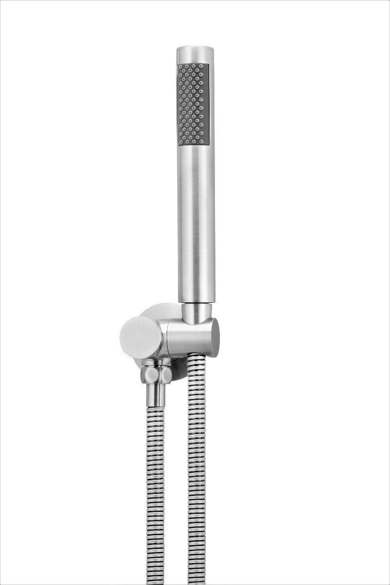 Meir chromen handdouche staaf met houder — afbeelding 2