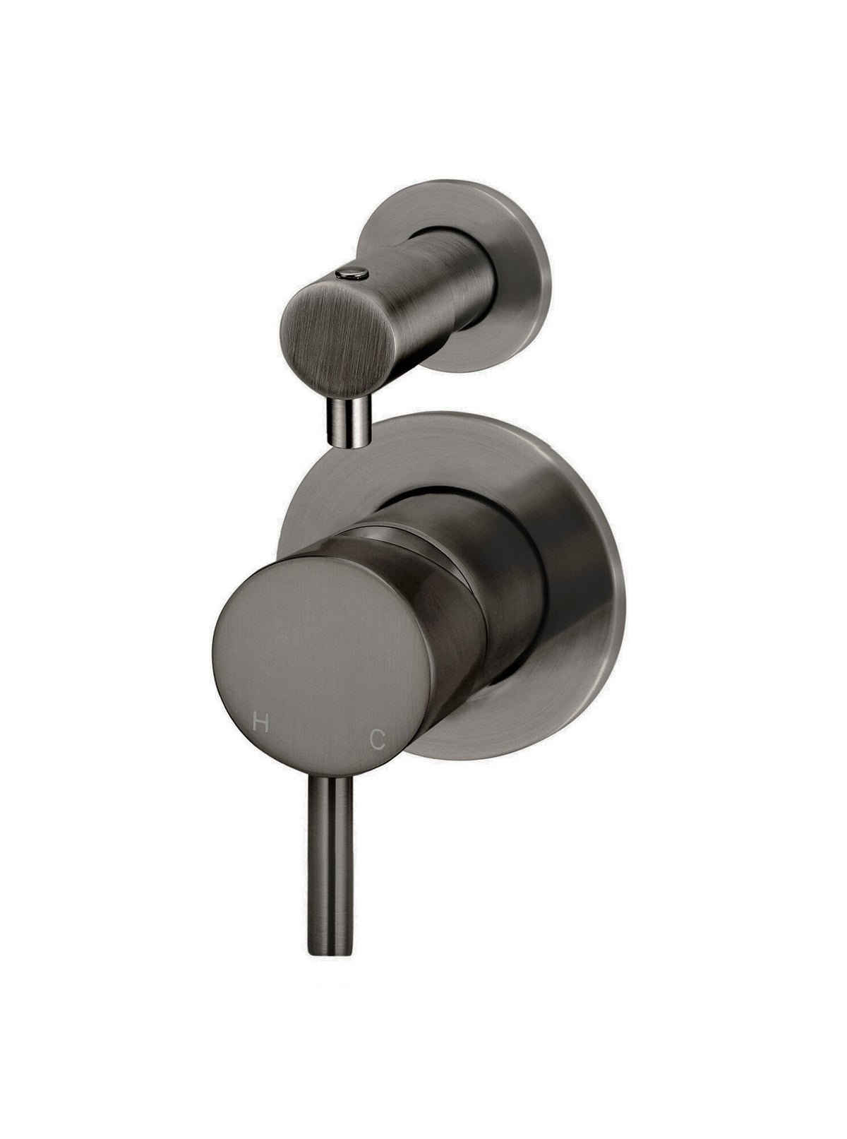 Meir gun metal PVD inbouw doucheset met handdouche en mengkraan met omstel — afbeelding 4